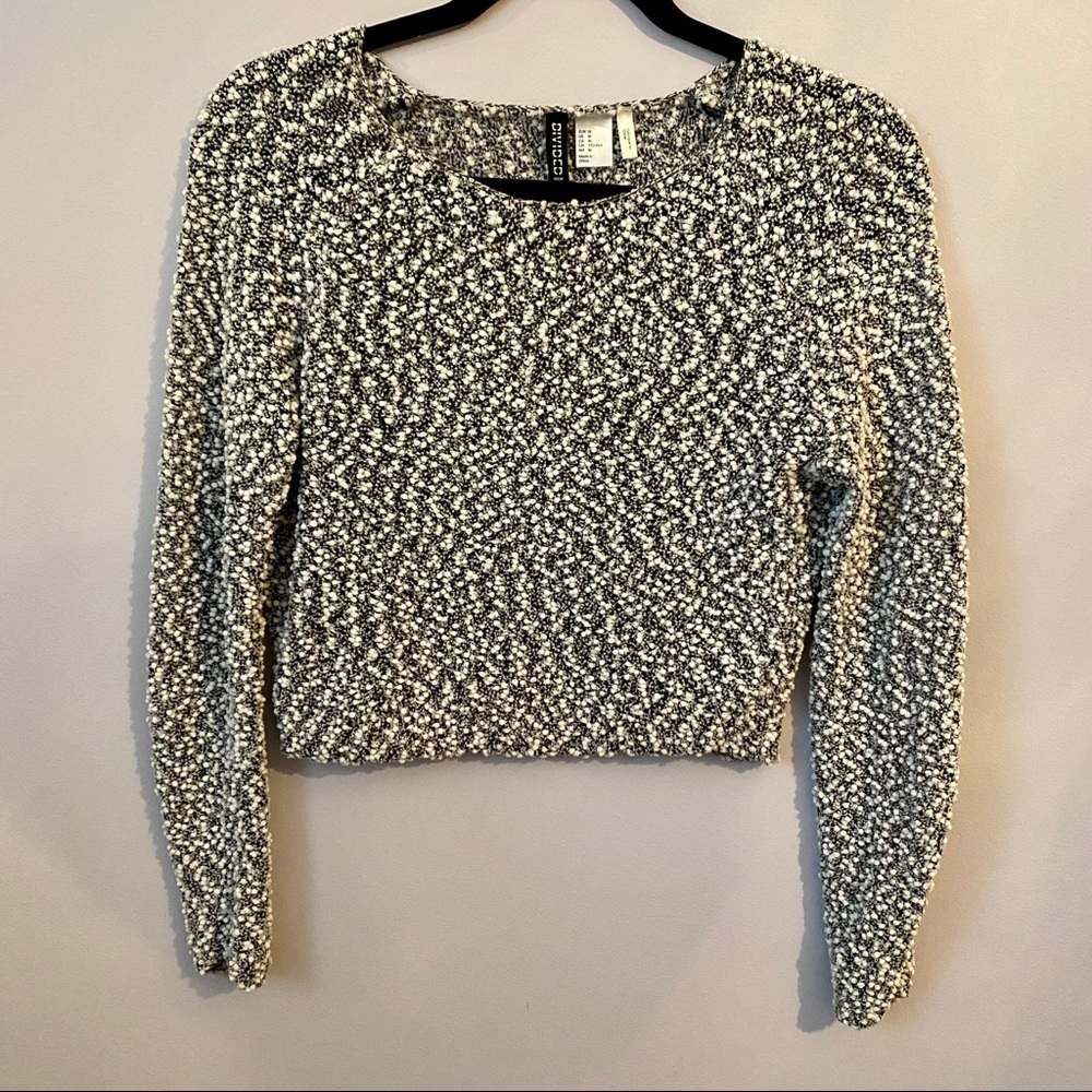 H&M cropped sweater